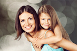 Сlipart Mother Child Family Smiling Daughter   BillionPhotos