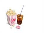 Сlipart Popcorn Soda Movie Drink Movie Ticket   BillionPhotos