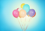 Сlipart balloon pink retro birthday hipster   BillionPhotos