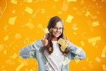 Сlipart confetti winner win lottery prize   BillionPhotos