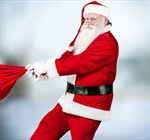 Сlipart santa claus bag sack concept   BillionPhotos