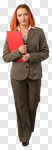 Сlipart Businesswoman Standing Women Isolated Full Length photo cut out BillionPhotos
