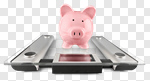 Сlipart Piggy Bank Weight Scale Coin Bank Finance Weight photo cut out BillionPhotos