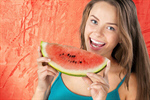 Сlipart Eating Women Fruit Watermelon Food   BillionPhotos