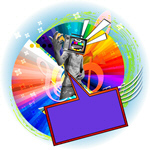 Сlipart collage art creative tv design   BillionPhotos