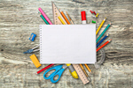 Сlipart desk school background back closeup   BillionPhotos