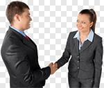 Сlipart Handshake Business Greeting Women Recruitment photo cut out BillionPhotos