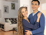 Сlipart Couple Heterosexual Couple Cheerful Engagement Happiness   BillionPhotos