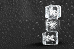 Сlipart cube ice clear cold reflection   BillionPhotos