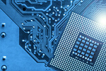 Сlipart semiconductor computer hardware abstract background   BillionPhotos