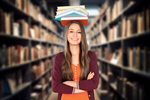 Сlipart library reading person people woman   BillionPhotos