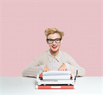 Сlipart woman journalist face literature glasses   BillionPhotos