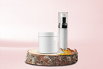 Сlipart autumn podium cosmetic glass product   BillionPhotos