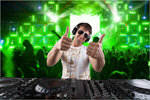 Сlipart Party DJ Turntable Music Nightclub Headphones   BillionPhotos