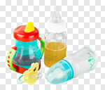 Сlipart Baby Bottle Baby Cup Baby Pacifier Milk photo cut out BillionPhotos