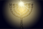 Сlipart menorah hanukkah jewish gold decoration   BillionPhotos