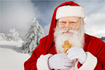 Сlipart Santa Claus Christmas Cookie Food Holiday   BillionPhotos