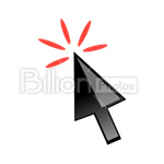 Сlipart mouse cursor cursor spire tracking symbol computer mouse vector icon cut out BillionPhotos