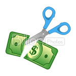 Сlipart Money Dollar Dollars Currency Finance vector icon cut out BillionPhotos