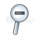 Сlipart zoom out zoom zooming out zooming zoom minus zoom - vector icon cut out BillionPhotos