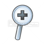 Сlipart zoom in zoom zooming in zooming zoom plus vector icon cut out BillionPhotos