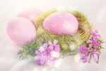 Сlipart easter happy easter decoration flowers spring   BillionPhotos