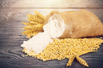 Сlipart flour wheat bread heap background   BillionPhotos
