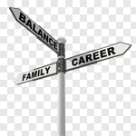 Сlipart Occupation Balance Working Life Employment Issues 3d cut out BillionPhotos