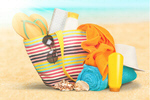 Сlipart Beach Summer Group of Objects Beach Bag Bag   BillionPhotos