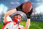 Сlipart American Football Touchdown Stadium Sport Catching   BillionPhotos