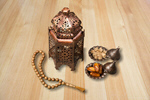 Сlipart ramadan lantern top view table   BillionPhotos
