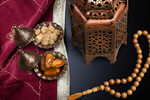 Сlipart ramadan lantern top view table   BillionPhotos
