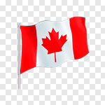 Сlipart Flag Flagstaff Travel canada vector cut out BillionPhotos