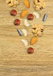 Сlipart nuts background beige dry food   BillionPhotos