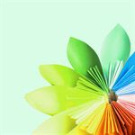 Сlipart origami red yellow decoration oriental   BillionPhotos