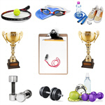 Сlipart Dumbbell Weights Weight Exercising Sport   BillionPhotos