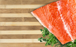 Сlipart salmon fillet fish view red   BillionPhotos