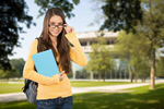 Сlipart student young college woman education   BillionPhotos