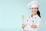 Сlipart Chef Women Female Chef's Whites Cap   BillionPhotos
