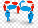 Сlipart Communication Computer Network Social Media Social Gathering Social Issues 3d cut out BillionPhotos