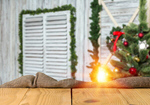 Сlipart christmas table background holiday fireplace   BillionPhotos