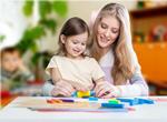 Сlipart child drawing kindergarten teacher daughter   BillionPhotos