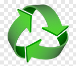Сlipart Recycling Recycling Symbol Symbol Sign Green 3d cut out BillionPhotos