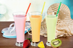 Сlipart mango yogurt straw strawberry flip-flops   BillionPhotos