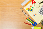 Сlipart desk children school notebook marker photo  BillionPhotos