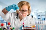 Сlipart experiment school girl kids chemistry   BillionPhotos