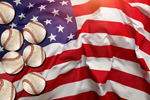 Сlipart baseball usa flag glove american   BillionPhotos