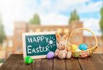 Сlipart Easter decoration easter holiday egg blackboard   BillionPhotos