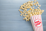 Сlipart Popcorn Spilling Movie Pouring Isolated   BillionPhotos