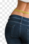Сlipart Dieting Women Jeans Weight Body photo cut out BillionPhotos